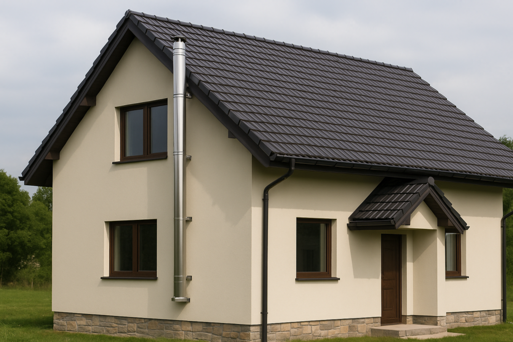 Komin do pieca gazowego