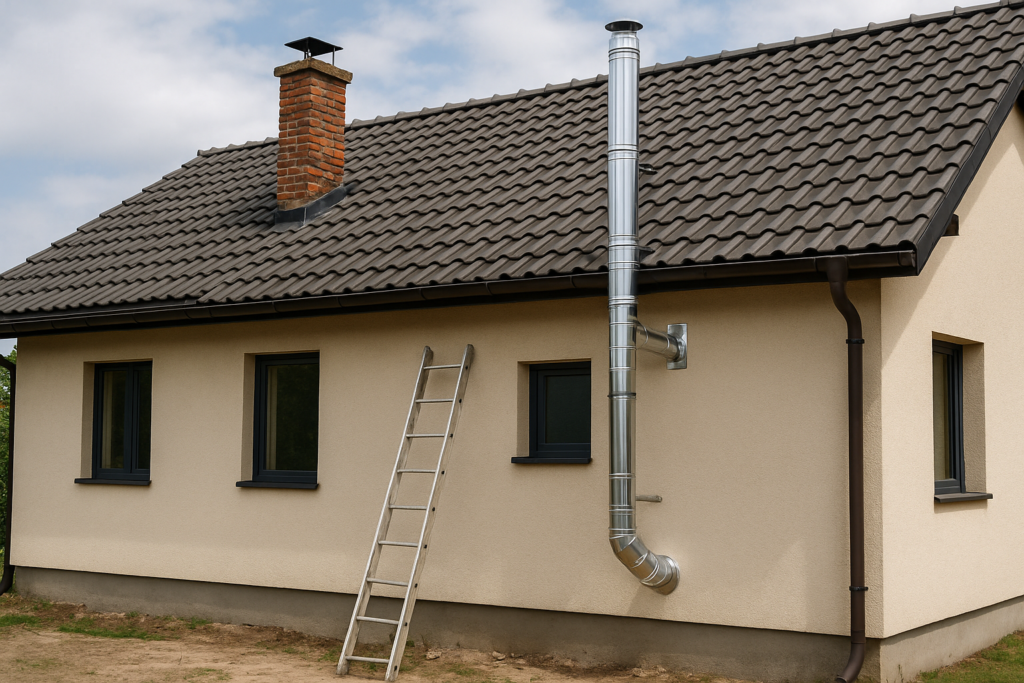 komin do pieca gazowego