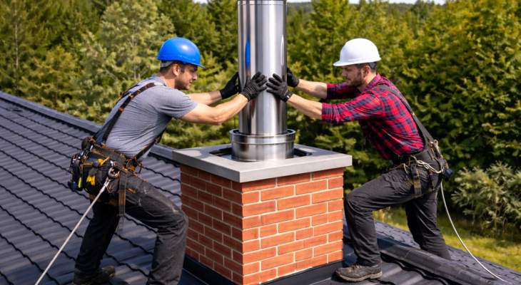 przedłużenie komina