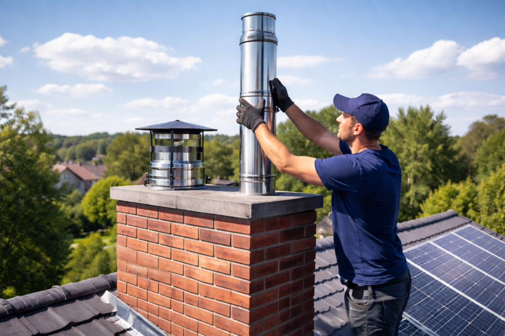 Przedłużenie komina