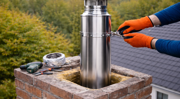 Przedłużenie komina