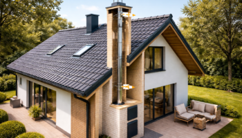 System kominowy w domu jednorodzinnym