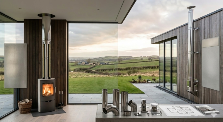 Kominy stalowe i systemy kominowe