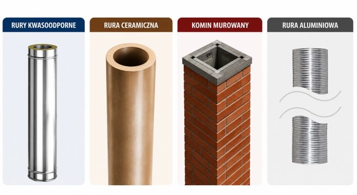 materiały kominowe