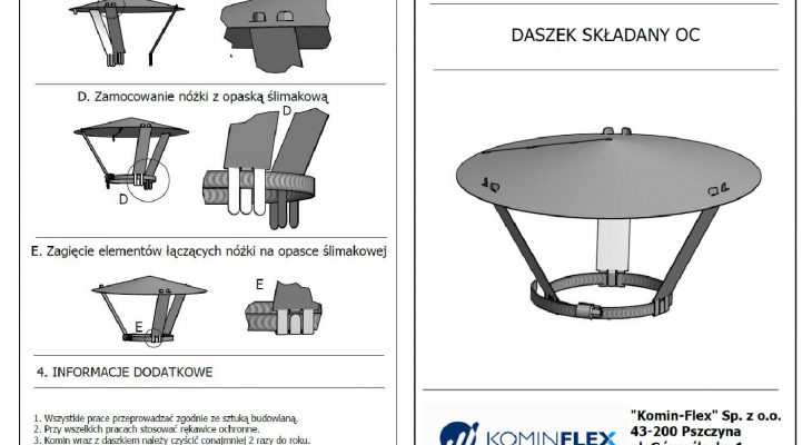 instrukcja montazu daszka skladanego oc pdf