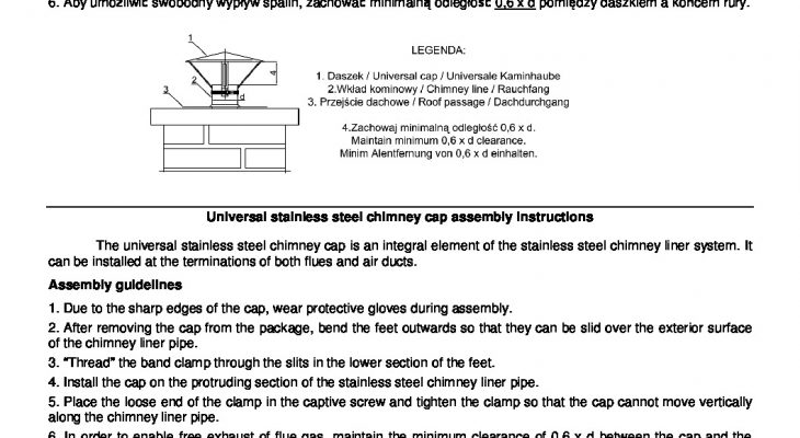 instrukcja montazu daszka uniwersalnego pdf