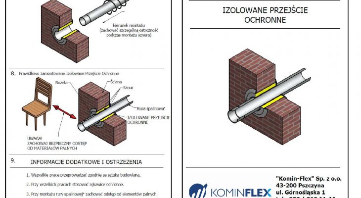 instrukcja montazu izolowanego przejscia ochronnego pdf